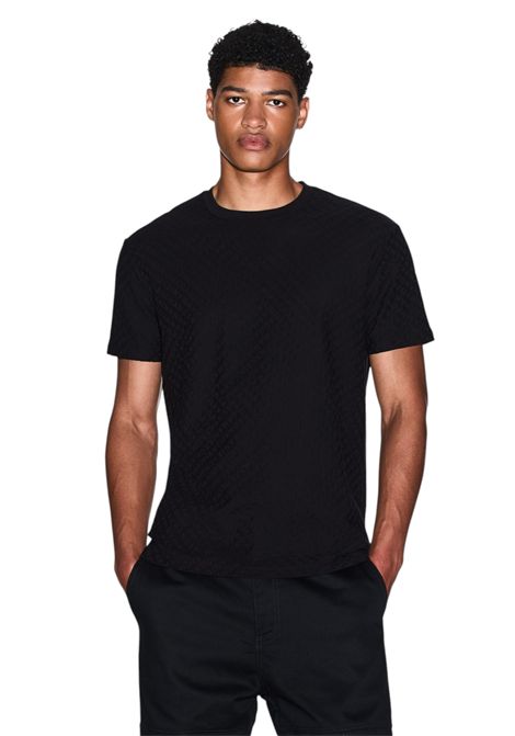 T-shirt regular fit tessuto jacquard ARMANI EXCHANGE | T-shirt | XM001431 AF10337FC022